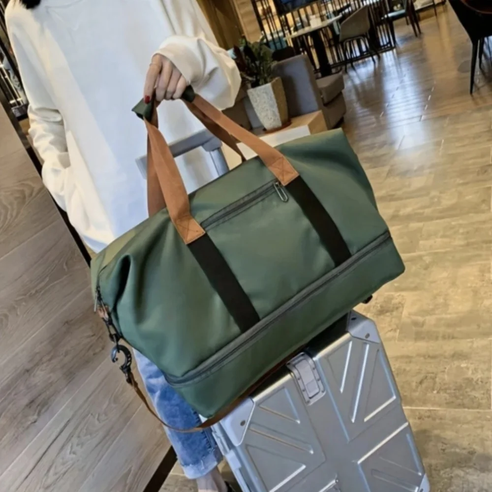 Gym Bag Vacay Tote Waterproof Duffle Bag Totes Antimicrobial Work Bags